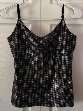 Charade Geometric Shine Tank Top